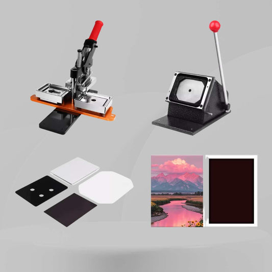 TREASURETOOL 90x65MM Magnets Machine Kit With Materials