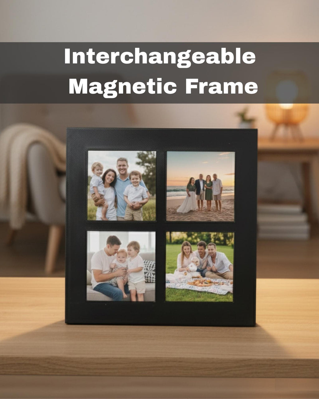 Magnet Frame Bundle – 5 interchangeable magnetic Frames with Stand