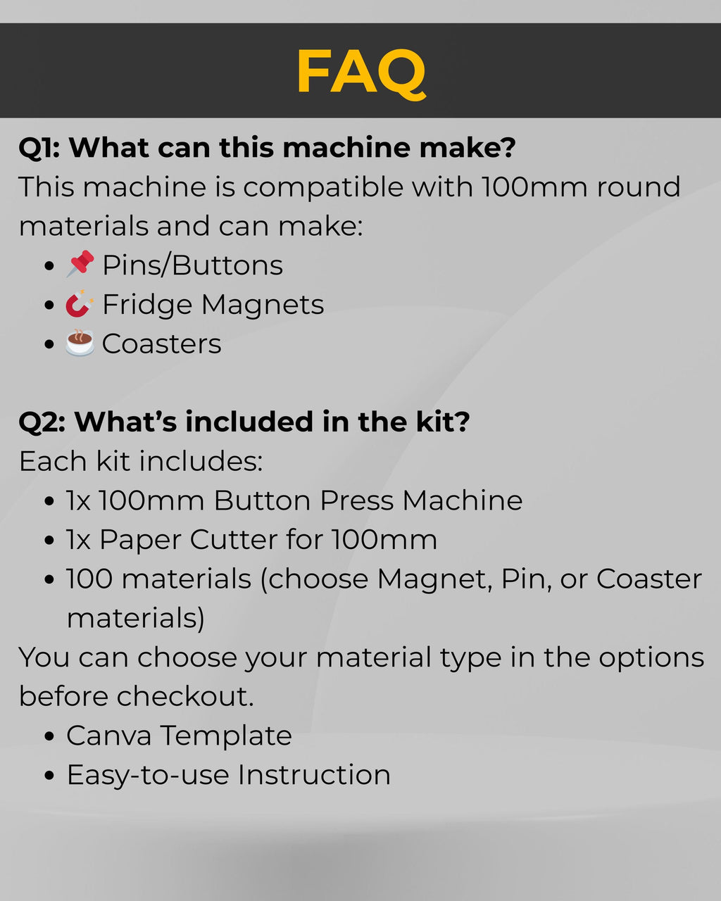 Pro 100mm Multi-Maker Kit Set