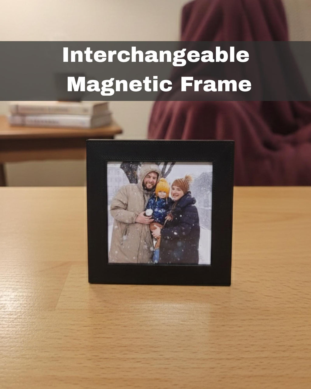 Holiday Magnet Frame 5 Bundle | Holds 1 Photo Magnet |