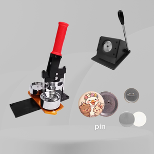 58mm 9-in-1 Badge Machine Kit