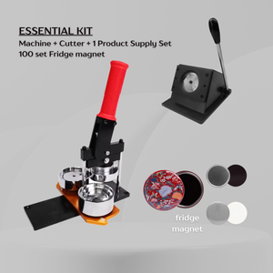 58mm 10-in-1 Badge Machine Kit