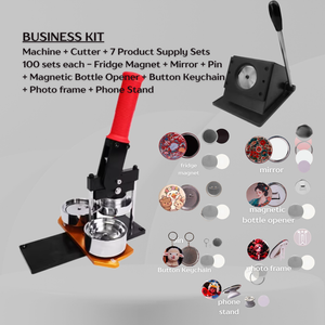 58mm 10-in-1 Badge Machine Kit