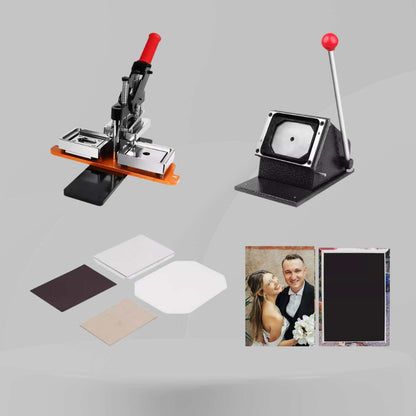 TREASURETOOL 90x65MM Magnets Machine Kit With Materials