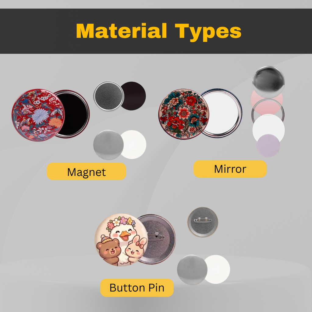 58mm 9-in-1 Badge Making Machine Kit