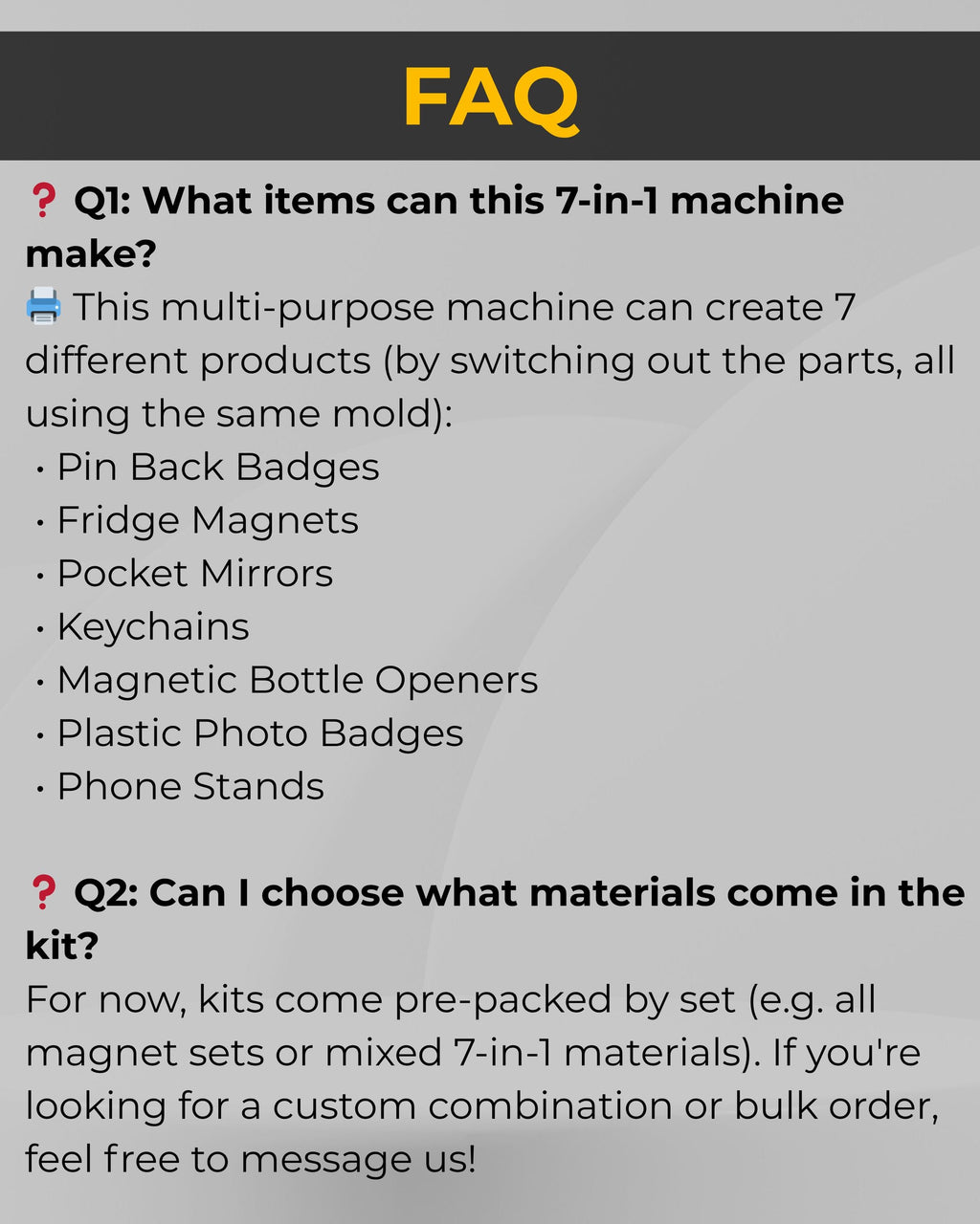 Pro 58mm Magnet Maker Machine Kit Set