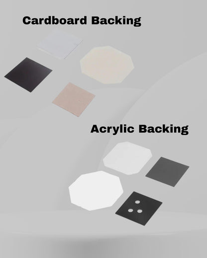 Bulk 1,000set Materials Pack - High Quality Photo Fridge Magnet Button Parts | Refill Material for Magnet Machine | Magnet Supplies