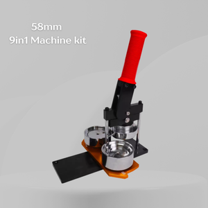 58mm 9-in-1 Badge Machine Kit