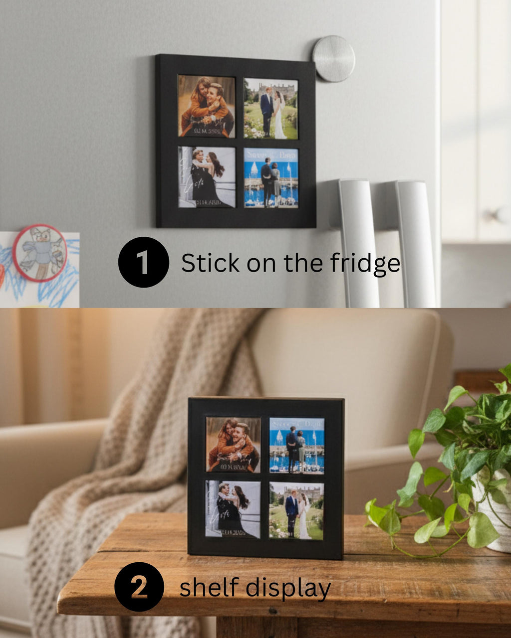 Magnet Frame Bundle – 5 interchangeable magnetic Frames with Stand