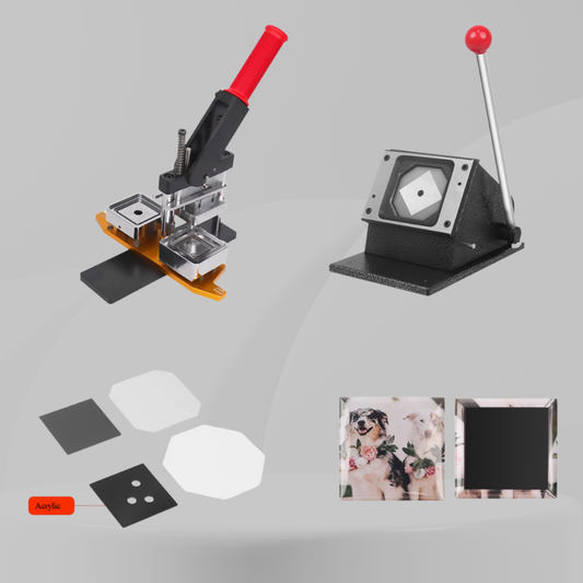 TREASURETOOL 50x50MM (2"x2") Magnets Machine Kit With Materials