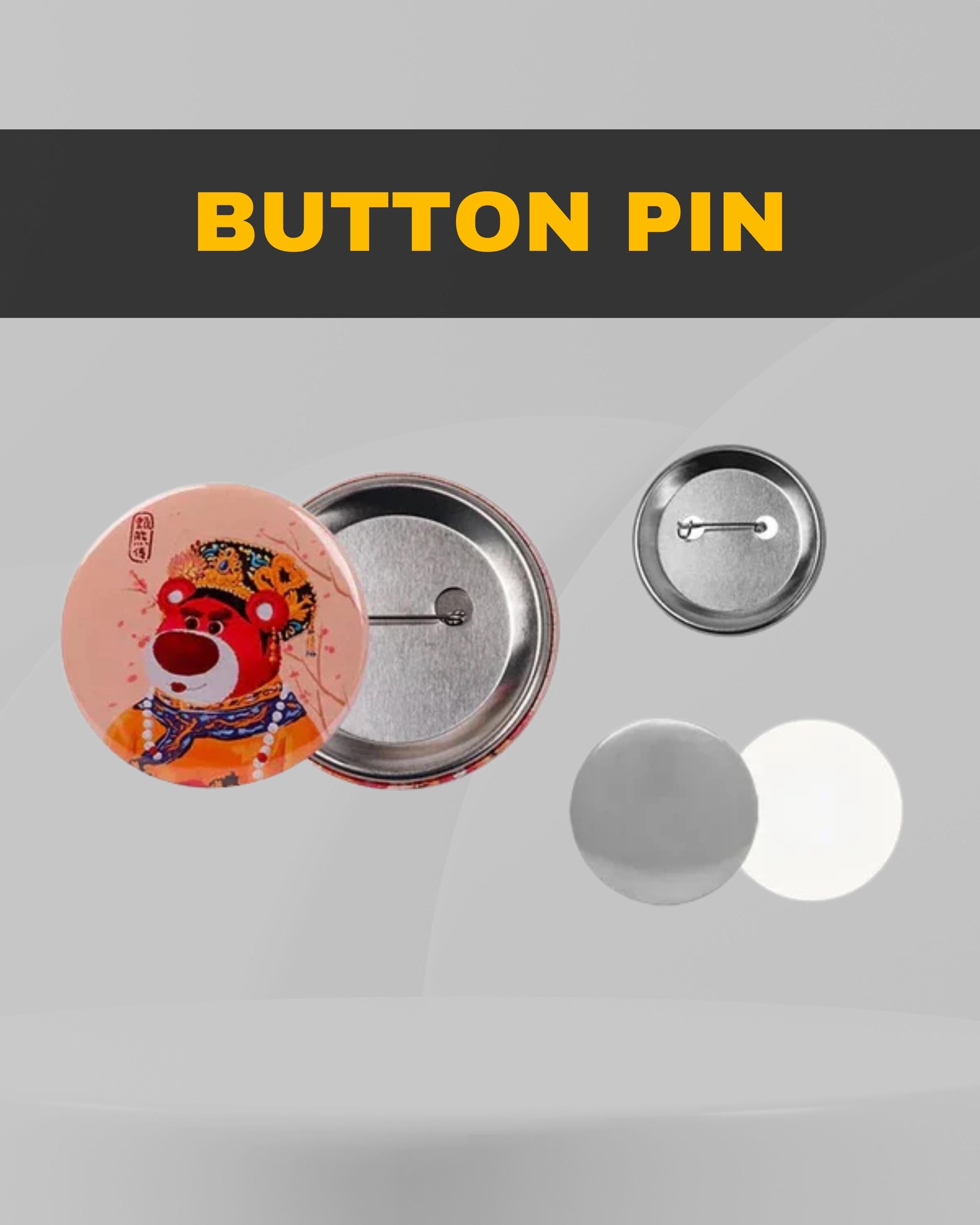 700pcs Mixed 58mm Button Supplies | Magnet, Mirror, Pin, Keychain, Opener | Magnet Kit for Small Business & Gift | Market, Wedding business