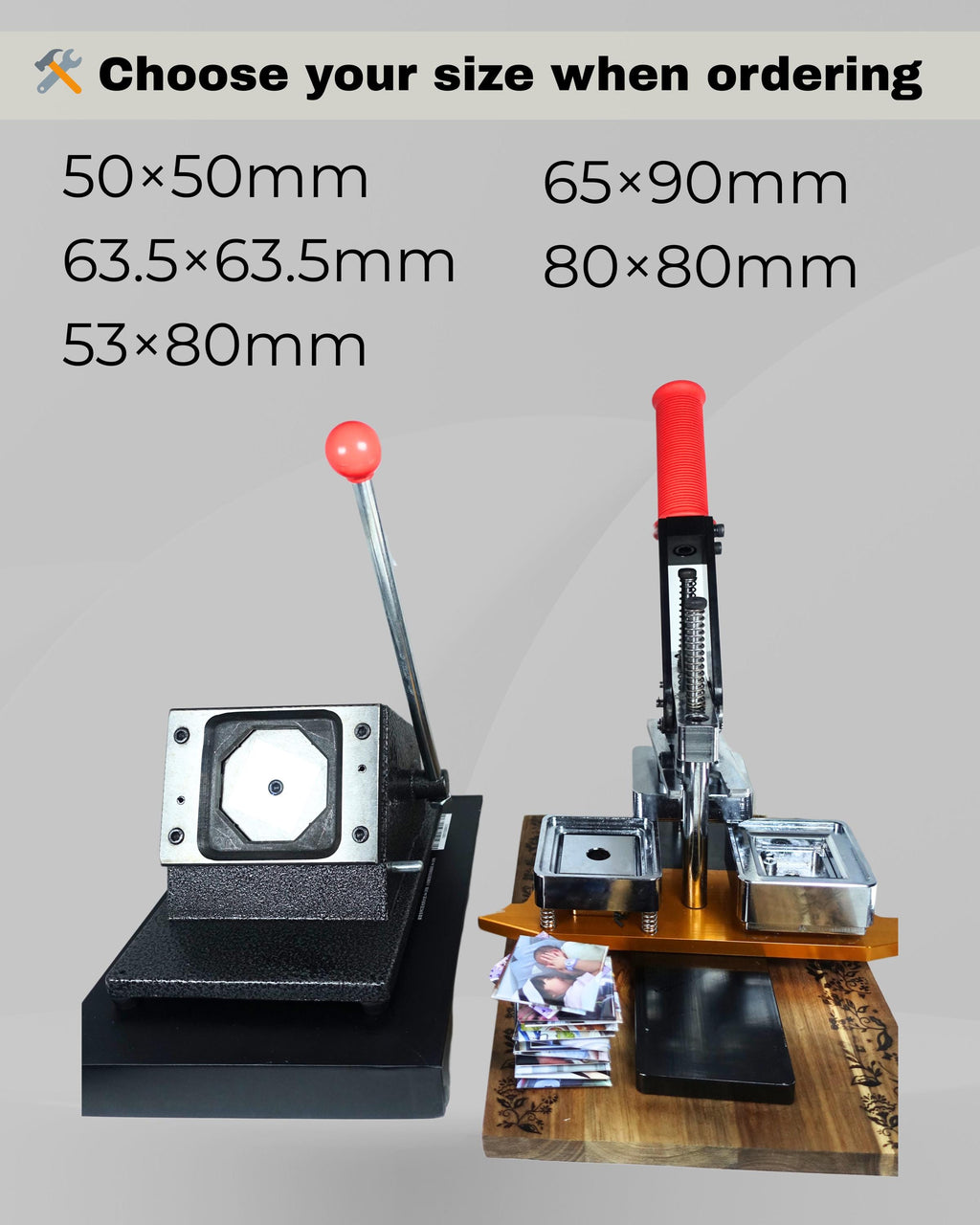 63.5x63.5MM (2.5"x2.5") Pro Magnets Machine Kit Set